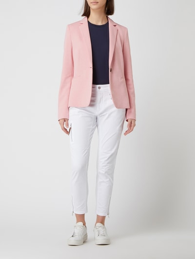 Jake*s Collection Blazer met 1-knoopssluiting  Rood - 1