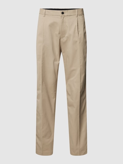 CK Calvin Klein Chino mit Bundfalten Modell 'MODERN' Sand 2