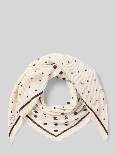 OPUS Tuch in Plissee-Optik Modell 'Arienna' Offwhite 1