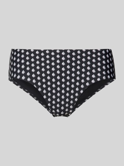 Marc O'Polo Bikinihose mit Label-Applikation Modell 'PALM BOARDER GEO' Black 1