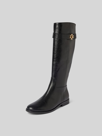 Tory Burch Stiefel aus echtem Leder Black 2