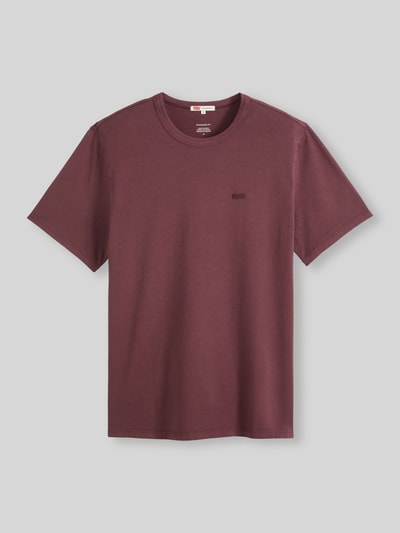 Levi's® męski t-shirt o kroju regular fit z czystej bawełny Ciemnoczerwony 2