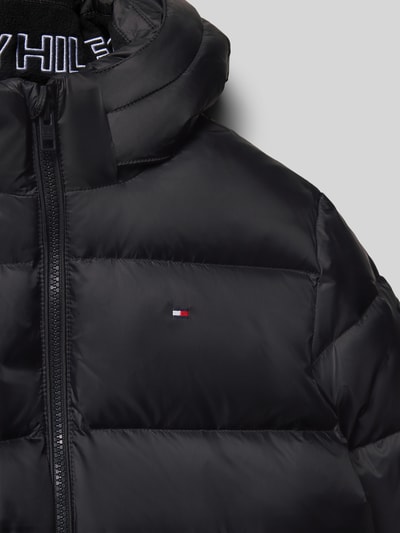 Tommy Hilfiger Teens Regular Fit Daunenjacke mit Steppnähten Black 2