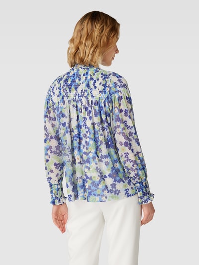 FABIENNE CHAPOT Blouseshirt met bloemenmotief, model 'Mila' Lichtblauw - 5