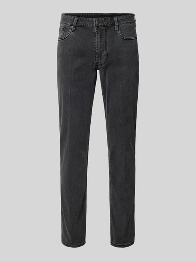 Emporio Armani Regular Fit Jeans im 5-Pocket-Design Hellgrau 2