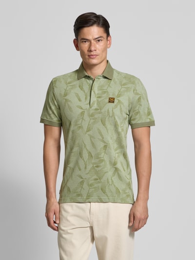 PME Legend Poloshirt met labeldetail Mintgroen - 4