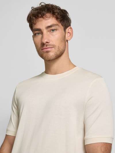 Cinque T-shirt z okrągłym dekoltem model ‘Badi’ Złamany biały 3