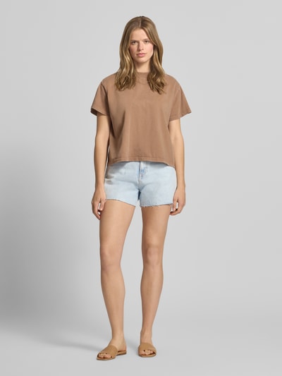 Pepe Jeans regular fit korte jeans van puur katoen model 'RACHEL' Jeansblauw - 1