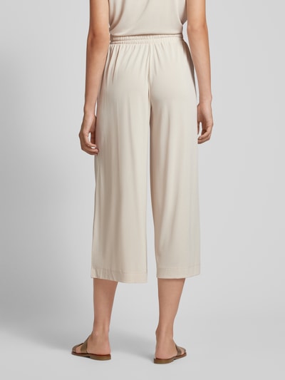 Christian Berg Woman Flared Stoffhose mit Tunnelzug Sand 5