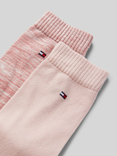 Tommy Hilfiger Socken aus Viskose-Mix im 2er-Pack Rosa 2