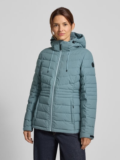 G.I.G.A. DX Steppjacke mit Kapuze Rauchblau 4