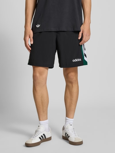 adidas Originals Shorts mit Label-Stitching Modell '90s FTBL' Black 4