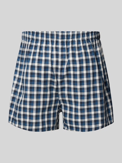 Schiesser Boxershorts mit Eingriff im 2er-Pack Bleu 3