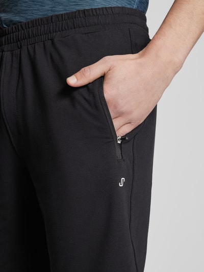 Joy Shorts mit elastischem Bund Modell 'LAURIN' Black 3