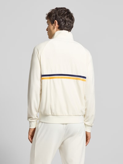 SERGIO TACCHINI Sweatjacke mit Stehkragen Modell 'DALLAS' Offwhite 5