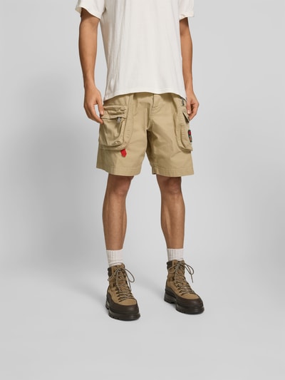 Dsquared2 Loose Fit Cargoshorts mit Label-Patch Beige 4