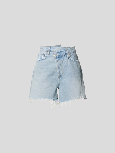 AGOLDE Jeansshorts im Destroyed-Look Hellblau 2