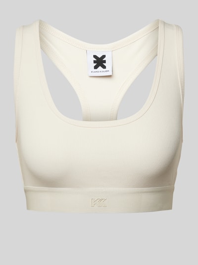 Karo Kauer Bralette mit elastischem Logo-Bund Sand 2