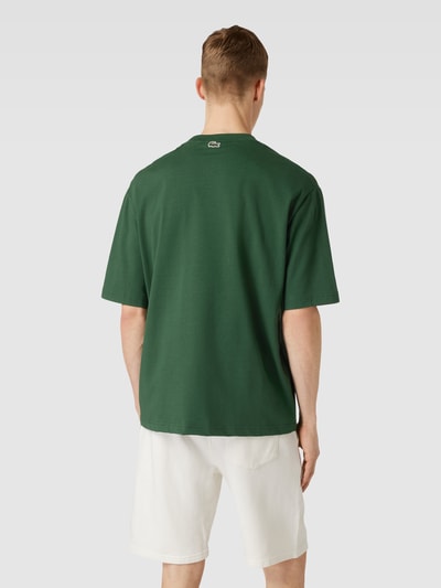 Lacoste T-Shirt mit Label-Print Gruen 5