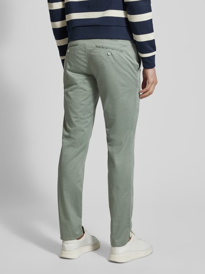 Brax Fein strukturierte Slim Fit Hose Modell 'Fabio' Mint 5