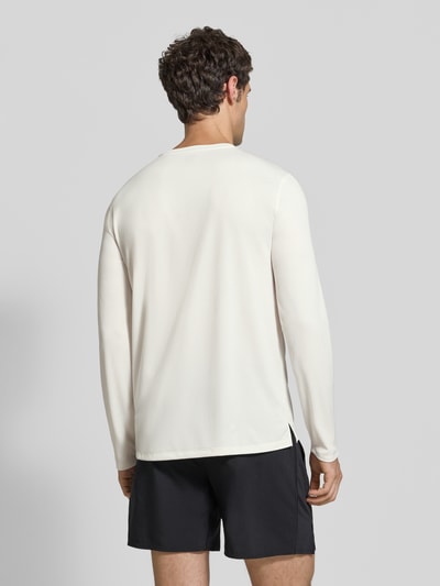 ASICS Regular Fit Langarmshirt mit Logo-Print Offwhite 5