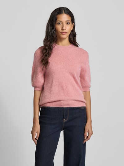 Herzensangelegenheit Strickpullover aus Kaschmir-Woll-Mix mit 1/2-Arm Altrosa 4