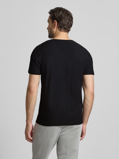 MCNEAL T-shirt z dekoltem w serek Czarny 5