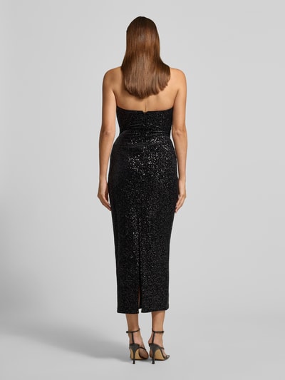 Forever New Off-Shoulder-Kleid mit Pailletten Modell 'Tori Teardrop' BLACK 5