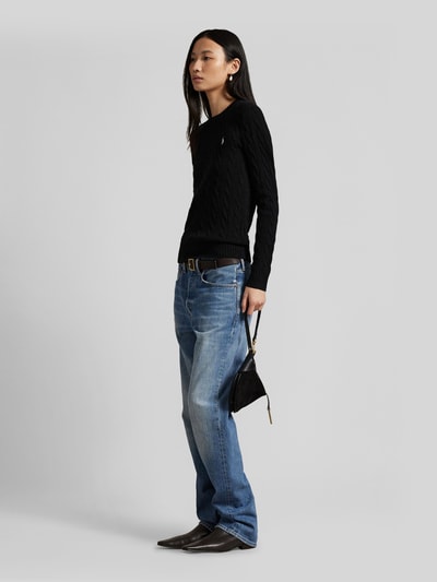 Polo Ralph Lauren Regular Fit Pullover aus Woll-Kaschmir-Mix 'JULIANNA' Black 1