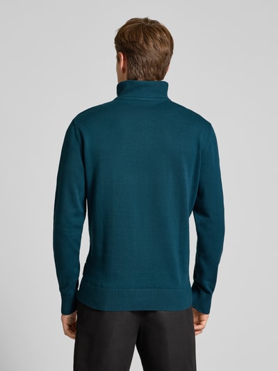 Tom Tailor Denim Regular fit schipperstrui van puur katoen Donkergroen - 5