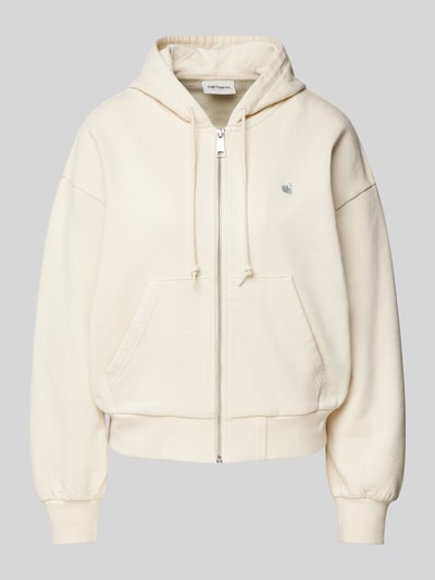 Carhartt Work In Progress Sweatjack met ritssluiting Offwhite - 2