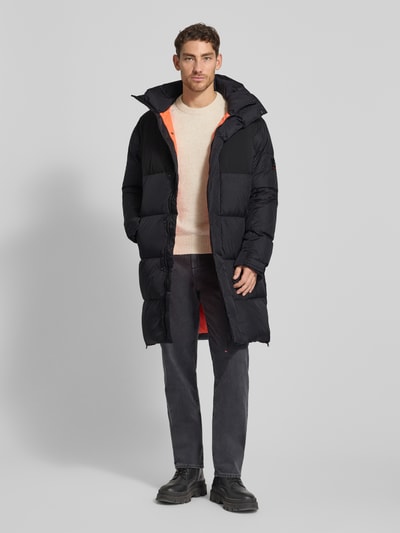 FIRE + ICE Daunenjacke mit Kapuze Modell 'WALT' Black 1