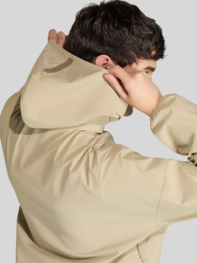 adidas Sportswear Trainingsjacke mit Kapuze und Logo Print Khaki 5