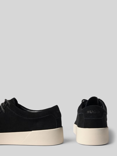 HUGO Schnürschuhe aus echtem Leder Modell 'Lyde_derb_sd' Black 2