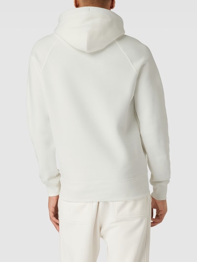 Gant Hoodie mit Label-Stitching Modell 'SHIELD' Weiss 5