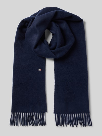 Tommy Hilfiger Sjaal van puur kasjmier Marineblauw - 1