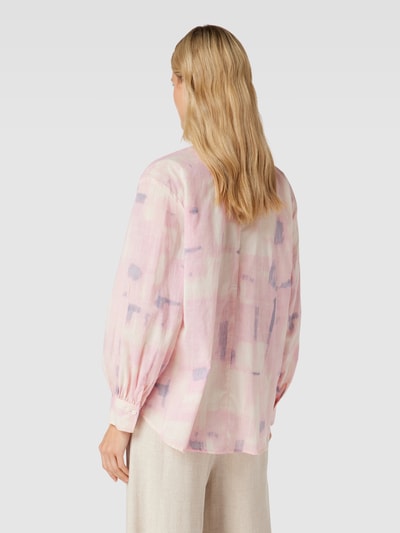 Jake*s Casual Bluse mit Allover-Muster Rosa 5