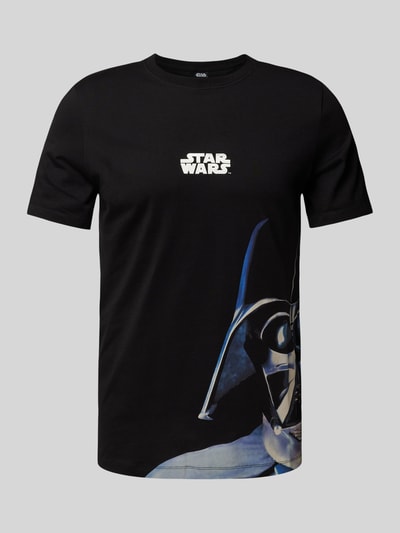 s.Oliver RED LABEL Regular Fit T-Shirt aus Baumwolle mit Starwars®-Print Black 2