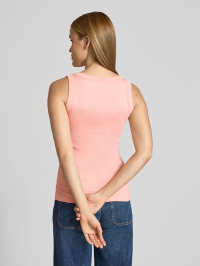 Marc Cain Tanktop in Ripp-Optik mit Rundhalsausschnitt Pink 5