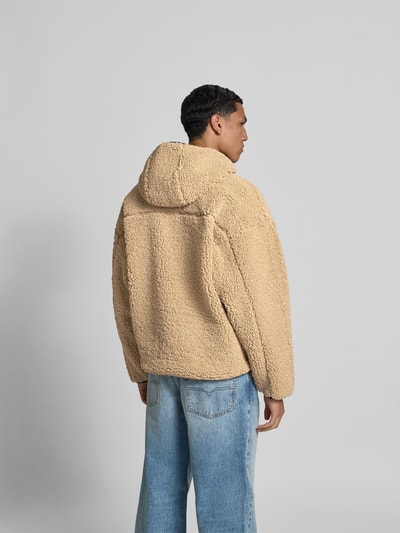 Diesel Strickjacke mit Kapuze Beige 5