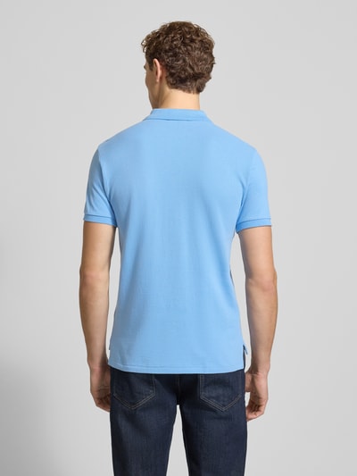 Polo Ralph Lauren Poloshirt met labelstitching Lichtblauw - 5