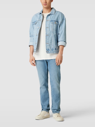 Levi's® Regular Fit Jeans mit Label-Patch Modell 'DAPPERLING COOL' Hellblau 1