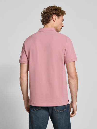 Tom Tailor Regular Fit Poloshirt aus Baumwoll-Mix Rosa 5