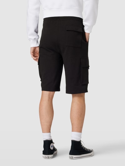 Calvin Klein Jeans Regular Fit Bermudas mit Strukturmuster Modell 'TEXTURE' Black 5