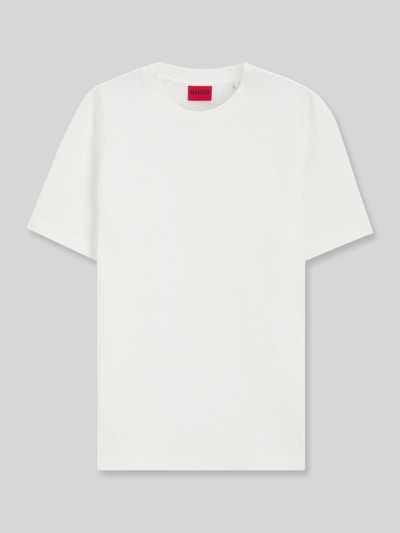 HUGO Regular Fit T-Shirt aus Baumwoll-Mix Weiss 2
