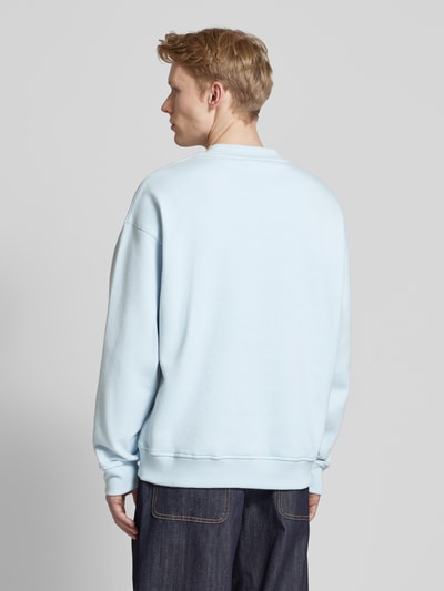 BLKVIS Sweatshirt met borstzak Lichtblauw - 5