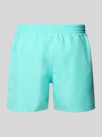 Nike Badeshorts mit Logo-Stitching und Eingrifftaschen Helltuerkis 3