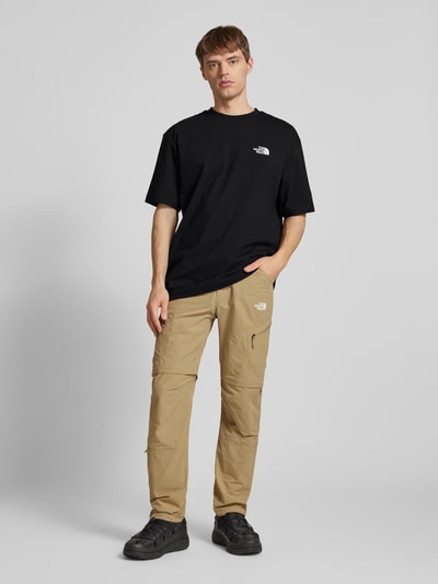 The North Face T-shirt met labelstitching Zwart - 1