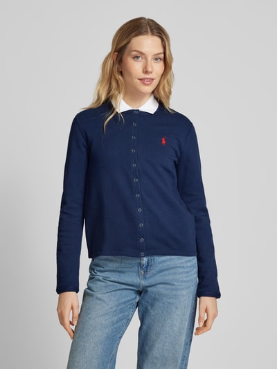 Polo Ralph Lauren Cardigan met drukknoopsluiting Marineblauw - 4