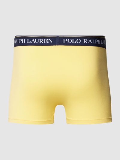 Polo Ralph Lauren Underwear Trunks mit elastischem Logo-Bund im 3er-Pack Gelb 3